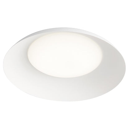 Oxygen Bongo 3-679-6 Flush Ceiling Mount 20 Inch Light Fixture Modern - White