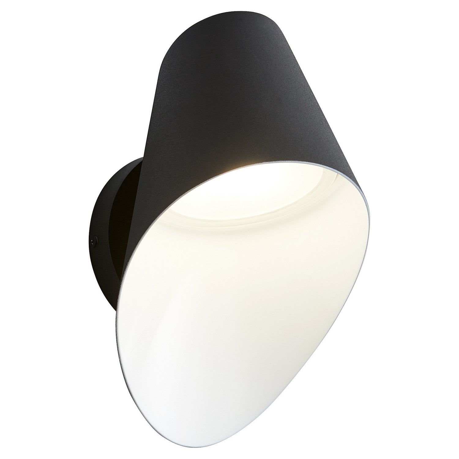 Oxygen LOTTIE 3-738-15 LED Wall Sconce Light Coastal Grade Outdoor - Black