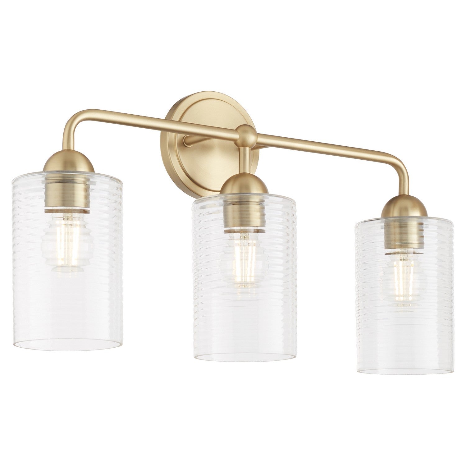 Quorum Charlotte 598-3-80 Vanity - Aged Brass