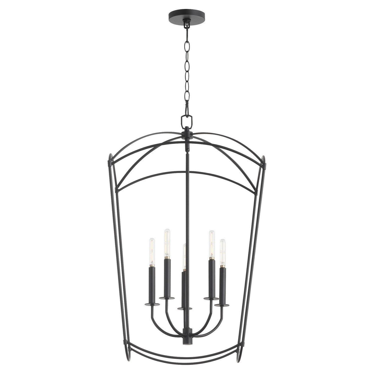 Quorum Mantle 6812-5-59 Entry - Matte Black