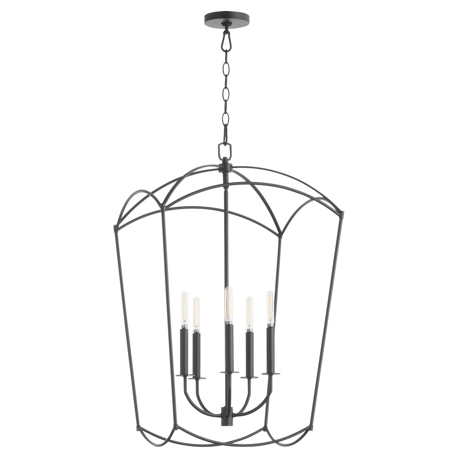 Quorum Mantle 6812-5-59 Entry - Matte Black