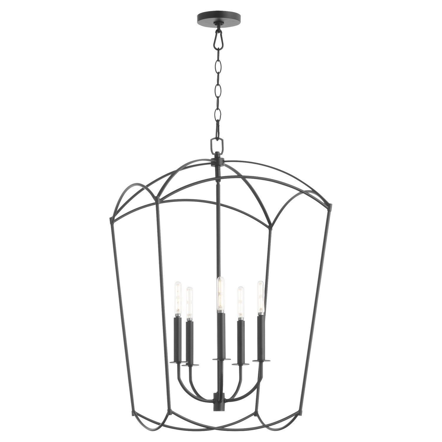 Quorum Mantle 6812-5-59 Entry - Matte Black
