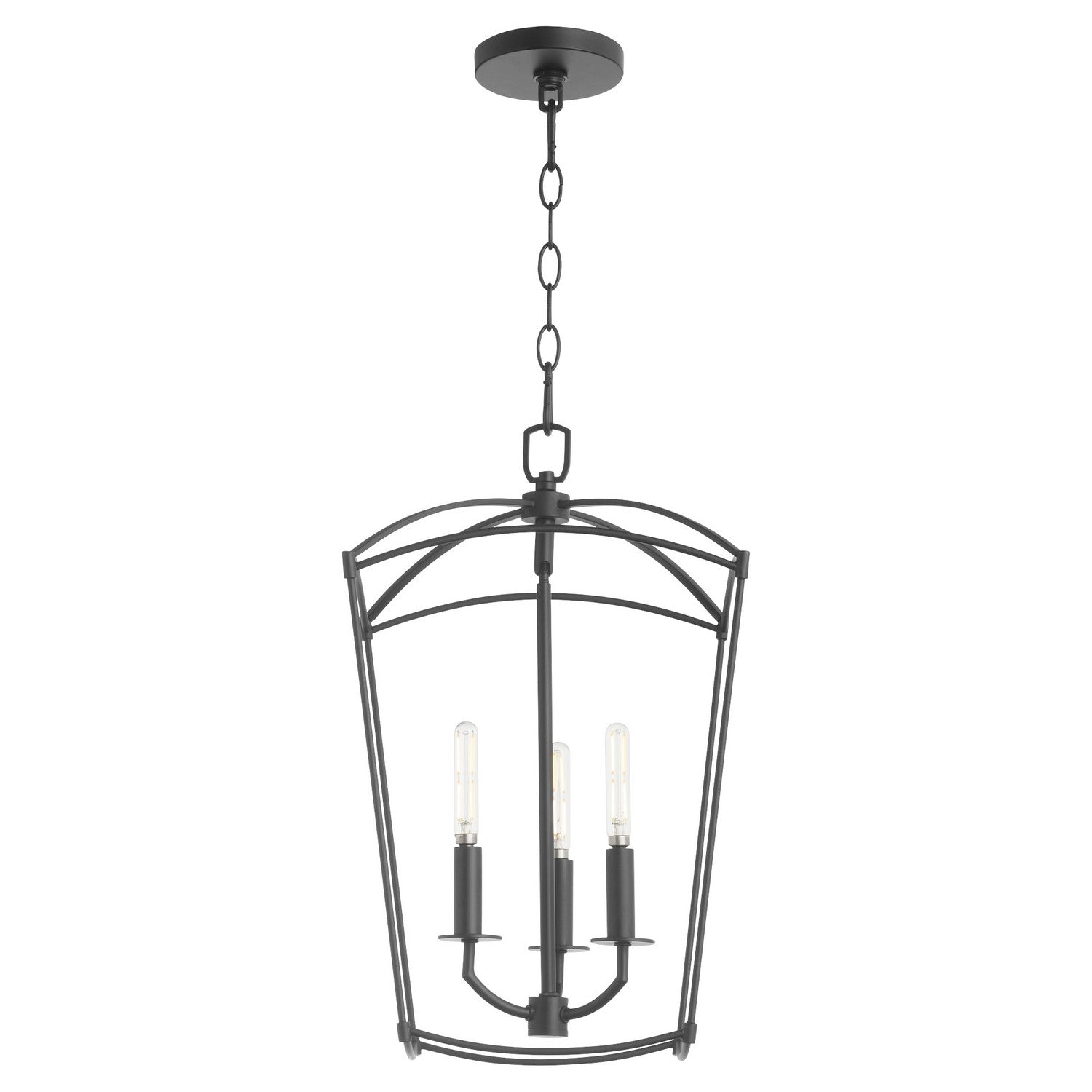 Quorum Mantle 6812-3-59 Entry - Matte Black
