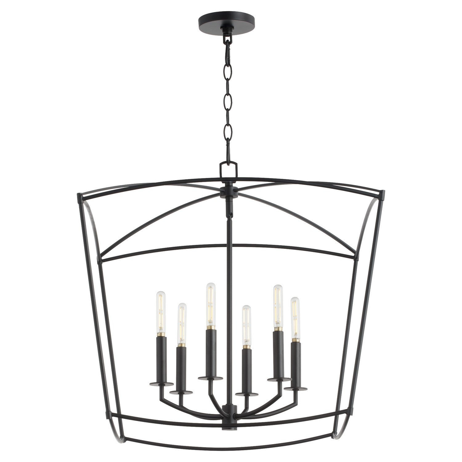 Quorum Mantle 6412-6-59 Pendant - Matte Black