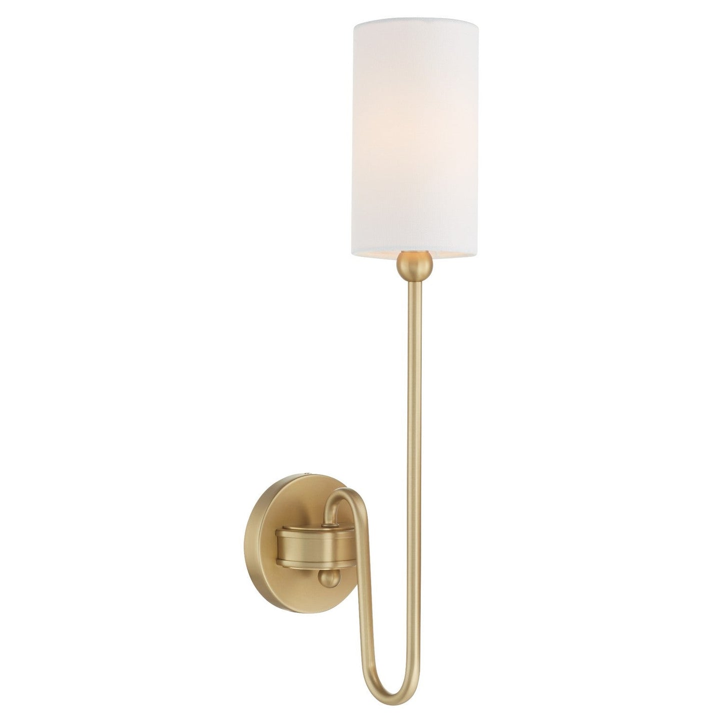 Quorum Charlotte 597-1-80 Wall Mount - Aged Brass