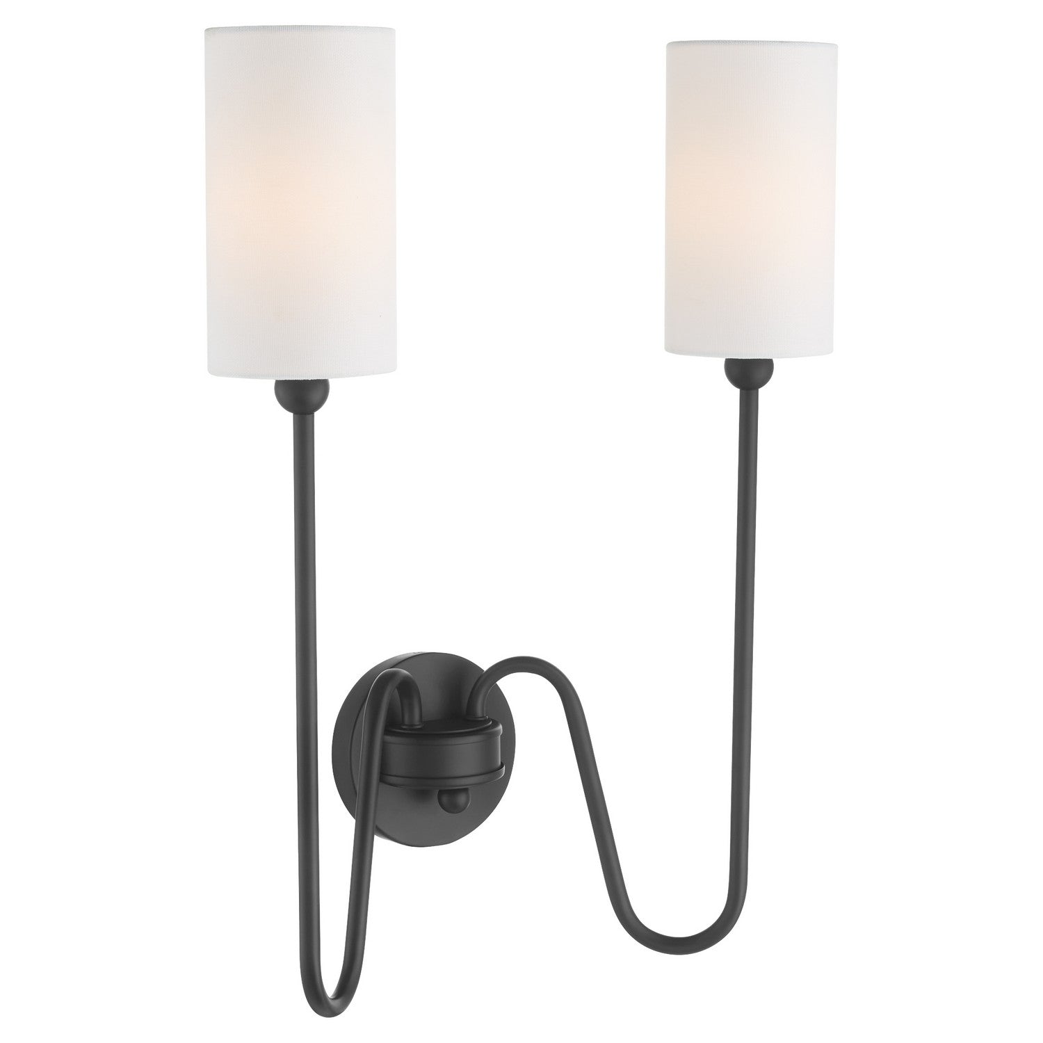 Quorum Charlotte 597-2-59 Wall Mount - Matte Black