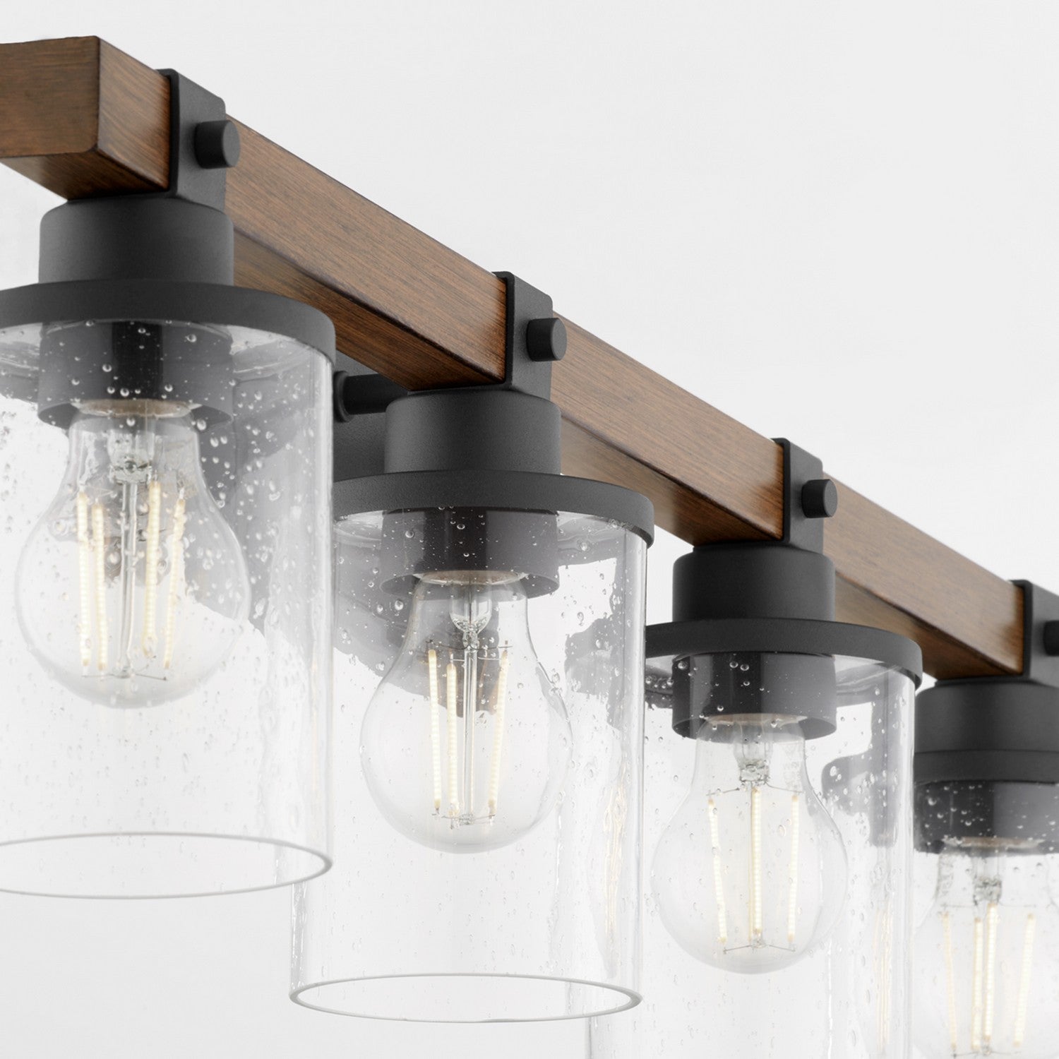 Quorum Alpine 5089-4-69 Vanity - Textured Black Walnut