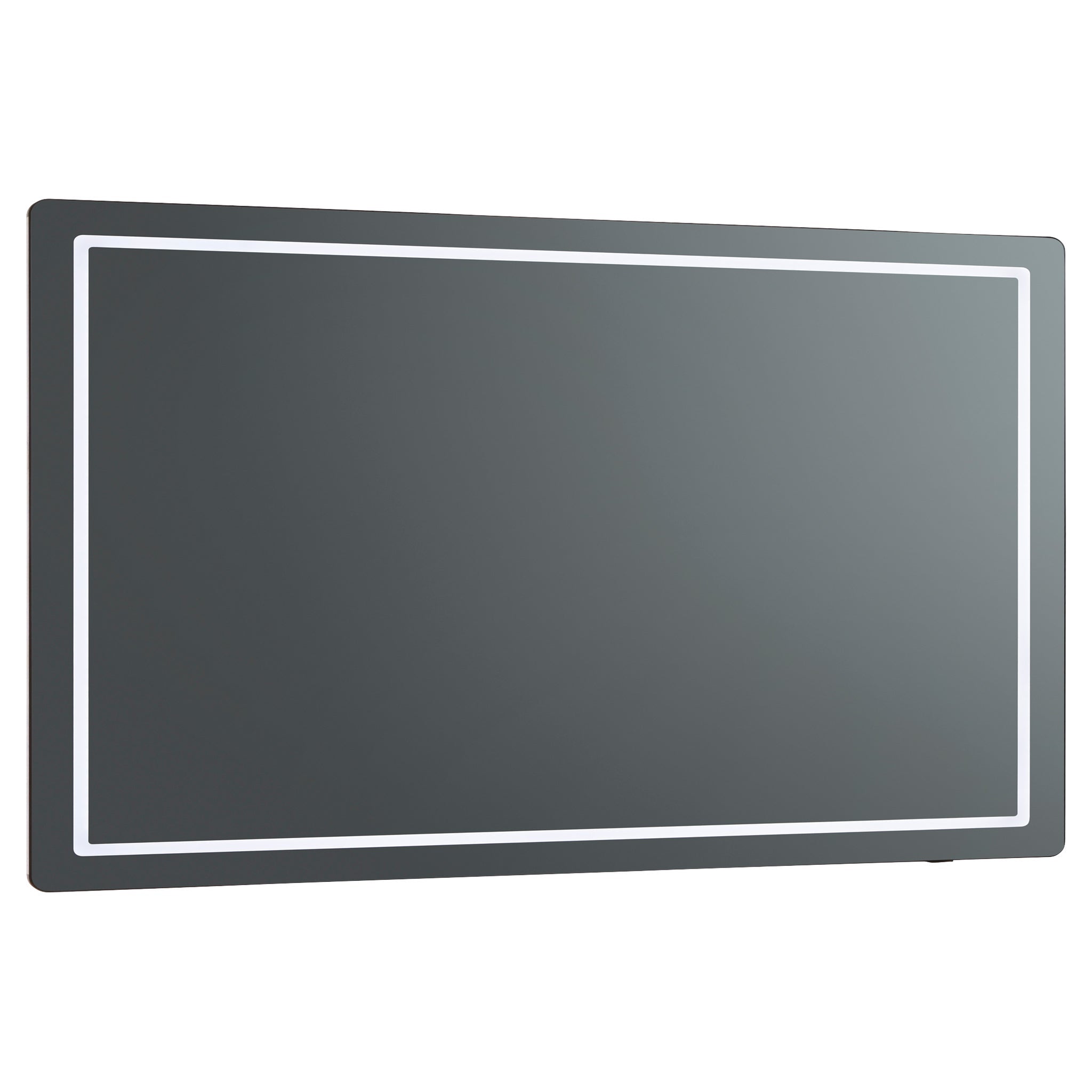 Oxygen Compact 3-0401-15 LED Lighted Mirror - Black