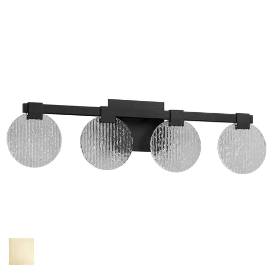 Oxygen Axiom 3-5053-40 Bathroom Vanity Light Fixture - Aged Brass