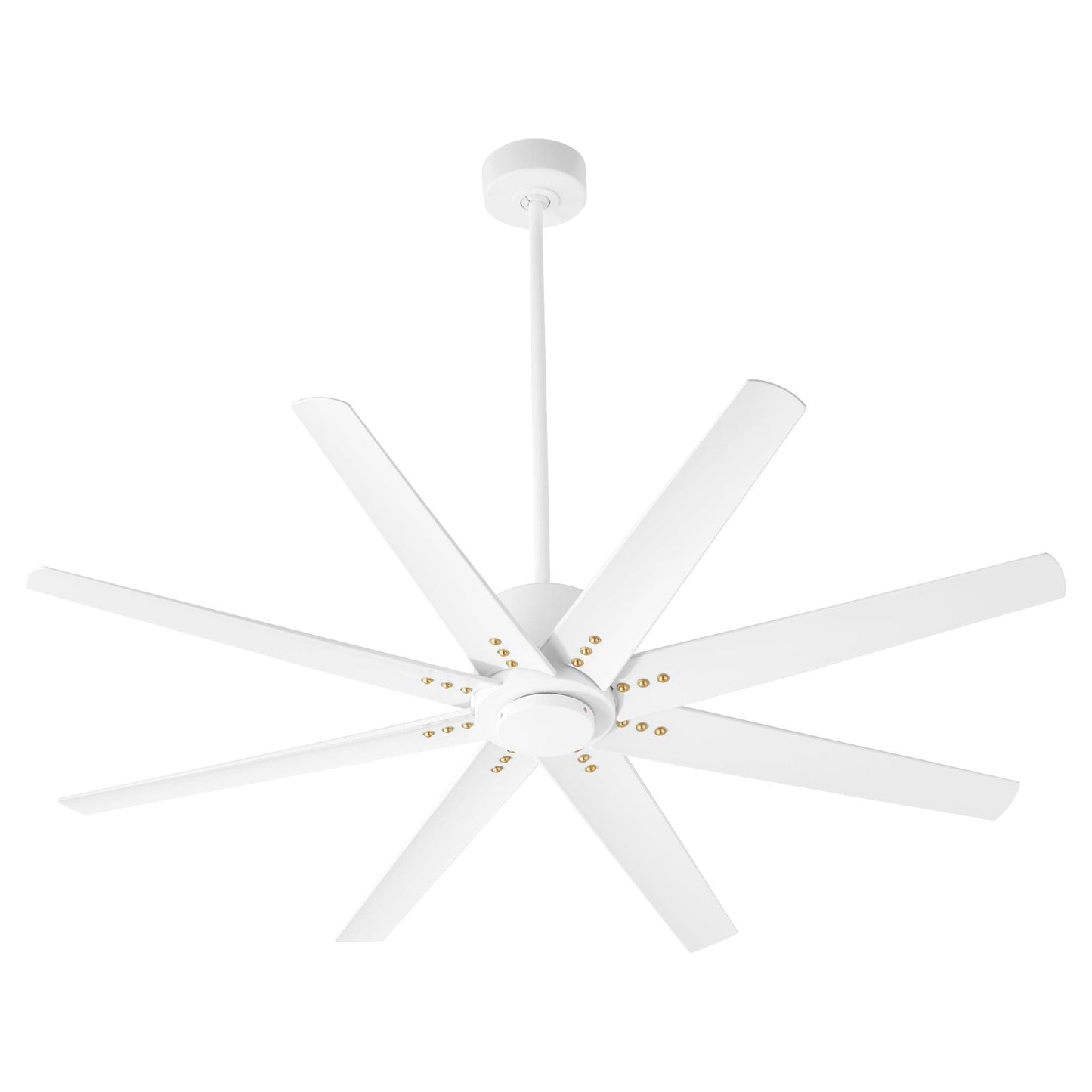 Oxygen FLEET 3-112-6 Ceiling Fan with Remote 56 Inch Eight Blade Fan - White