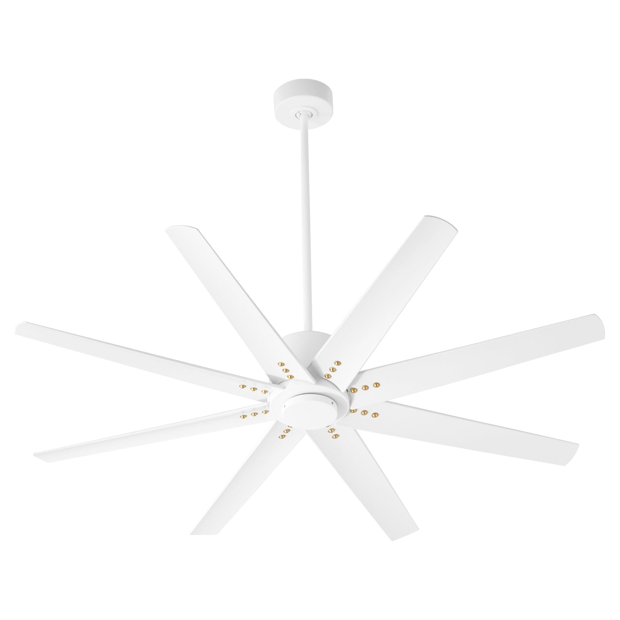 Oxygen FLEET 3-112-6 Ceiling Fan with Remote 56 Inch Eight Blade Fan - White