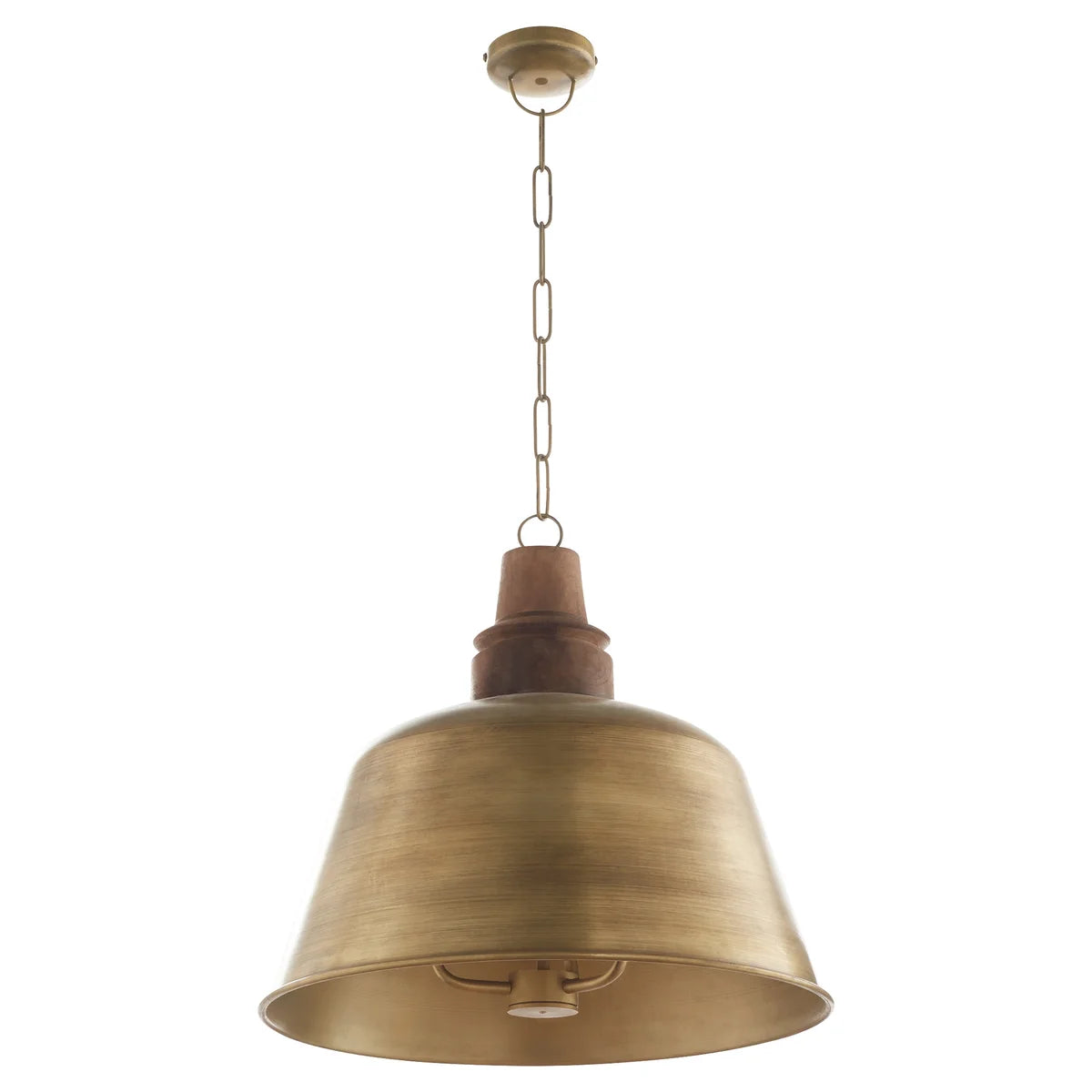 Quorum ARTISAN 84-3-75 Pendant Light - Artisan Brass