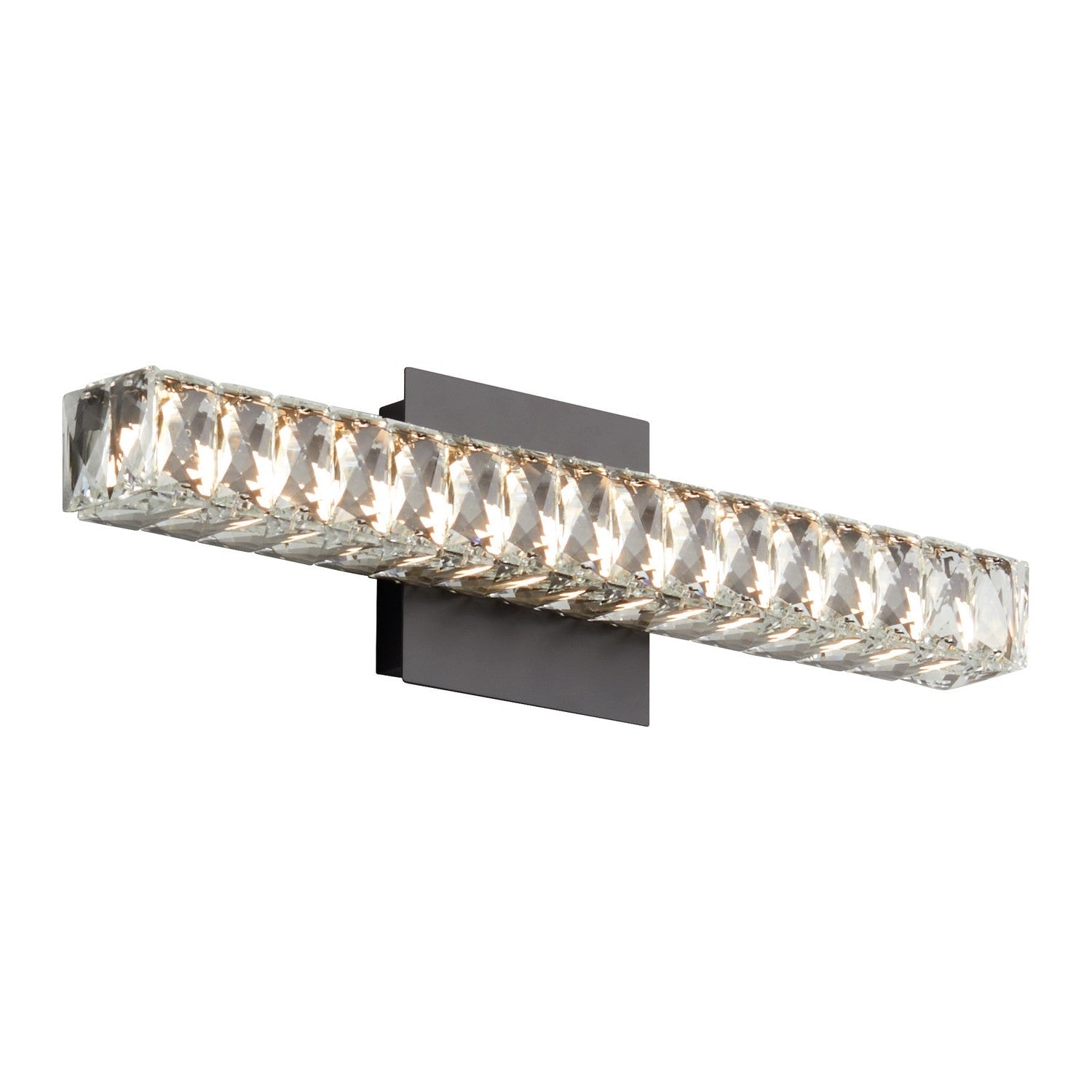 Oxygen Elan 3-573-15 Modern Vanity LED Wall Light Fixture- Black