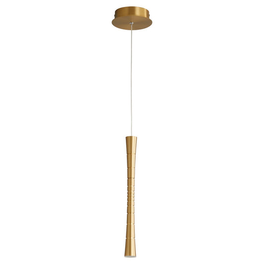 Oxygen Sabre 3-6004-40 Modern Pendant - Aged Brass