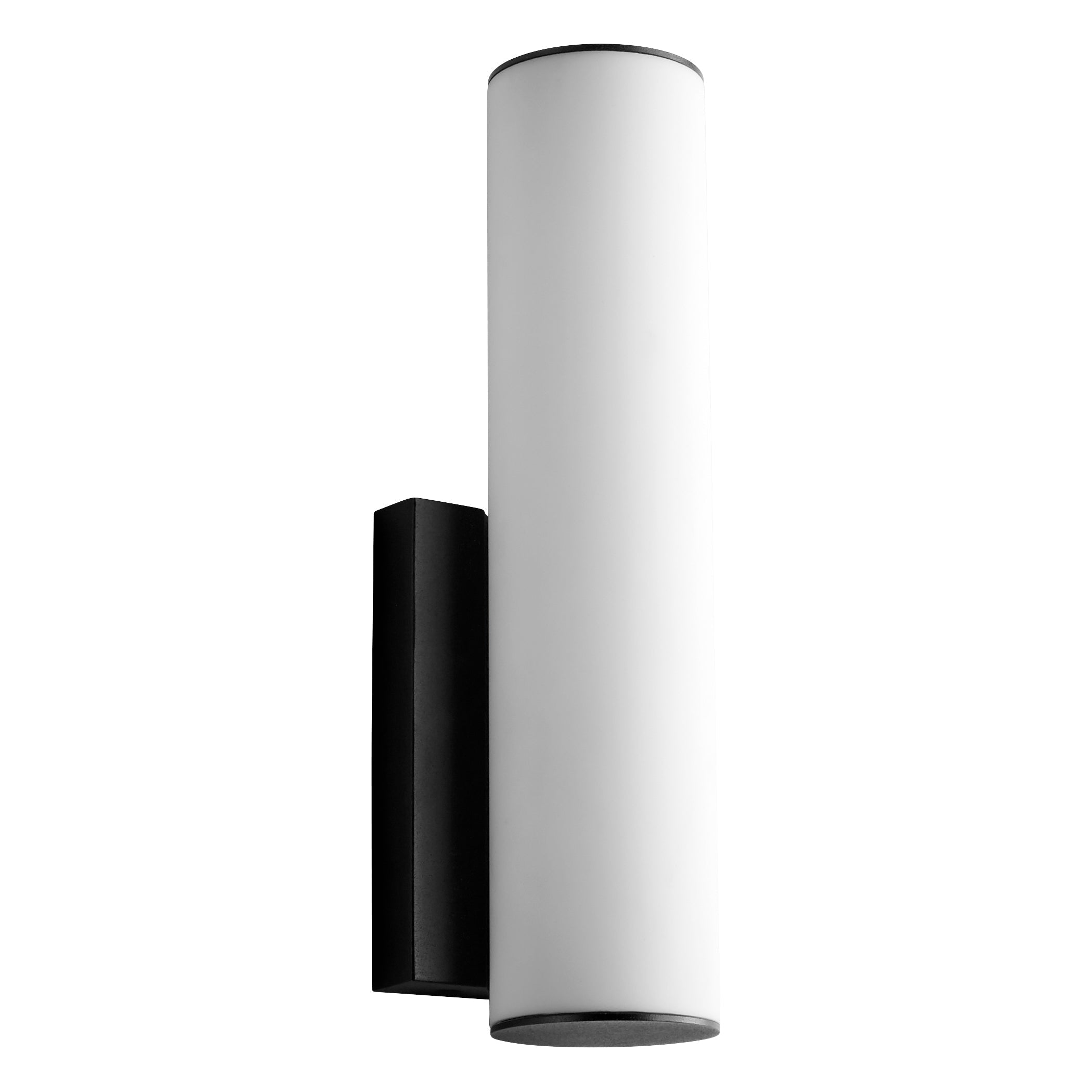 Oxygen FUGIT 3-5010-15 Cylinder Wall Sconce Light Fixture, 12 Inch - Black