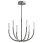 Oxygen Presto! 3-657-24 Modern Chandelier - Satin Nickel