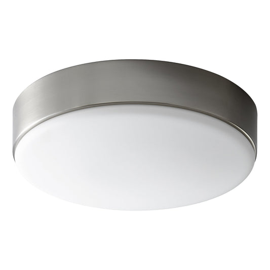 Oxygen JOURNEY 3-626-24 Flush Mount Ceiling Light Fixture, 14 Inch - Satin Nickel