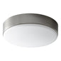 Oxygen JOURNEY 3-626-24 Flush Mount Ceiling Light Fixture, 14 Inch - Satin Nickel