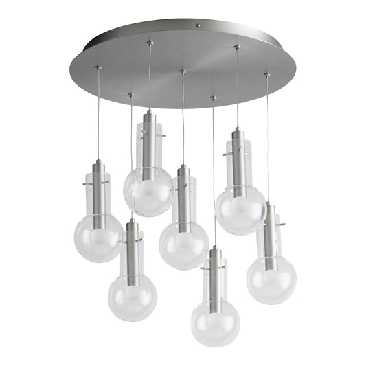 Oxygen Primo 3-674-24 Modern Pendant - Satin Nickel