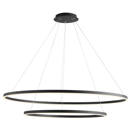 Oxygen Circulo 3-6548-15  48 Inch Modern Pendant - Black