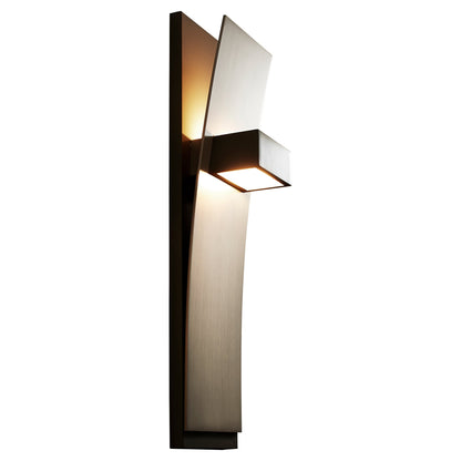 Oxygen Dario 3-400-1524 Modern Sconce - Black, Satin Nickel