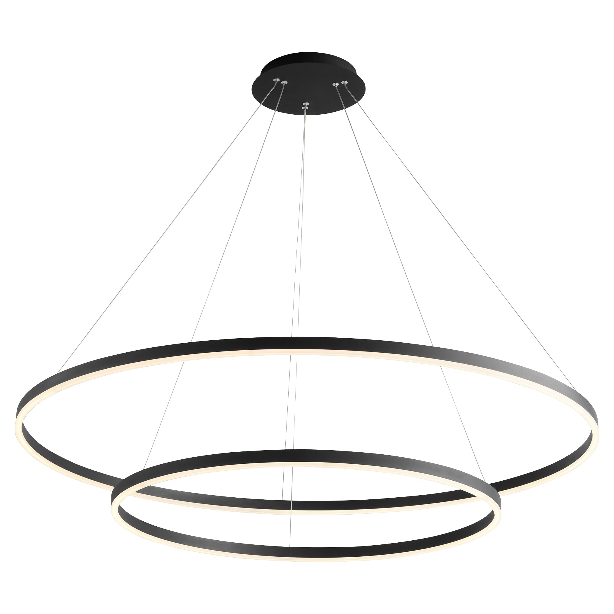 Oxygen Circulo 3-6548-15  48 Inch Modern Pendant - Black
