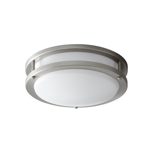 Oxygen Oracle 3-618-24 LED Ceiling Light Round Flush Mount 10 Inch 3000K - Satin Nickel