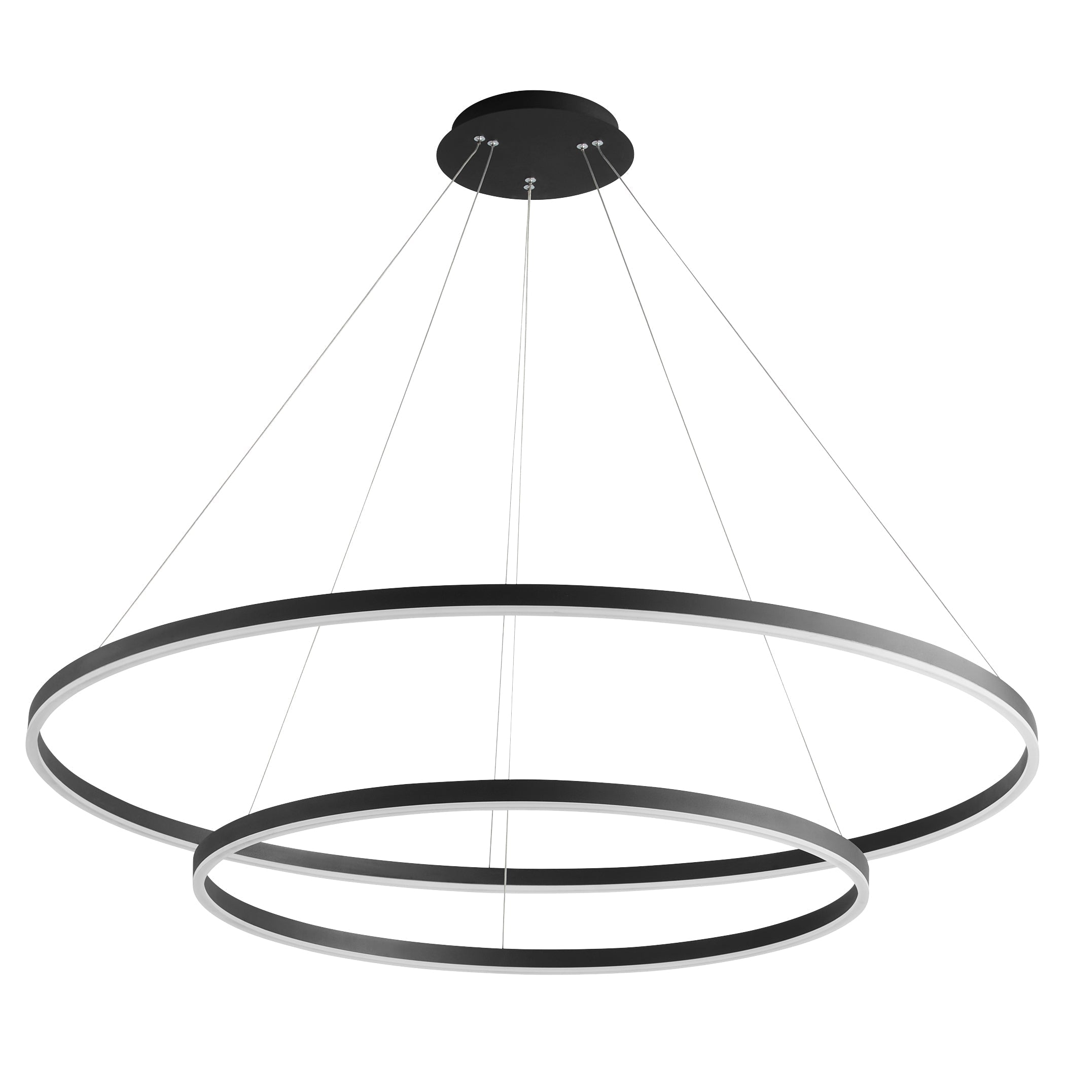 Oxygen Circulo 3-6548-15  48 Inch Modern Pendant - Black