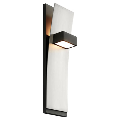 Oxygen Dario 3-400-1524 Modern Sconce - Black, Satin Nickel