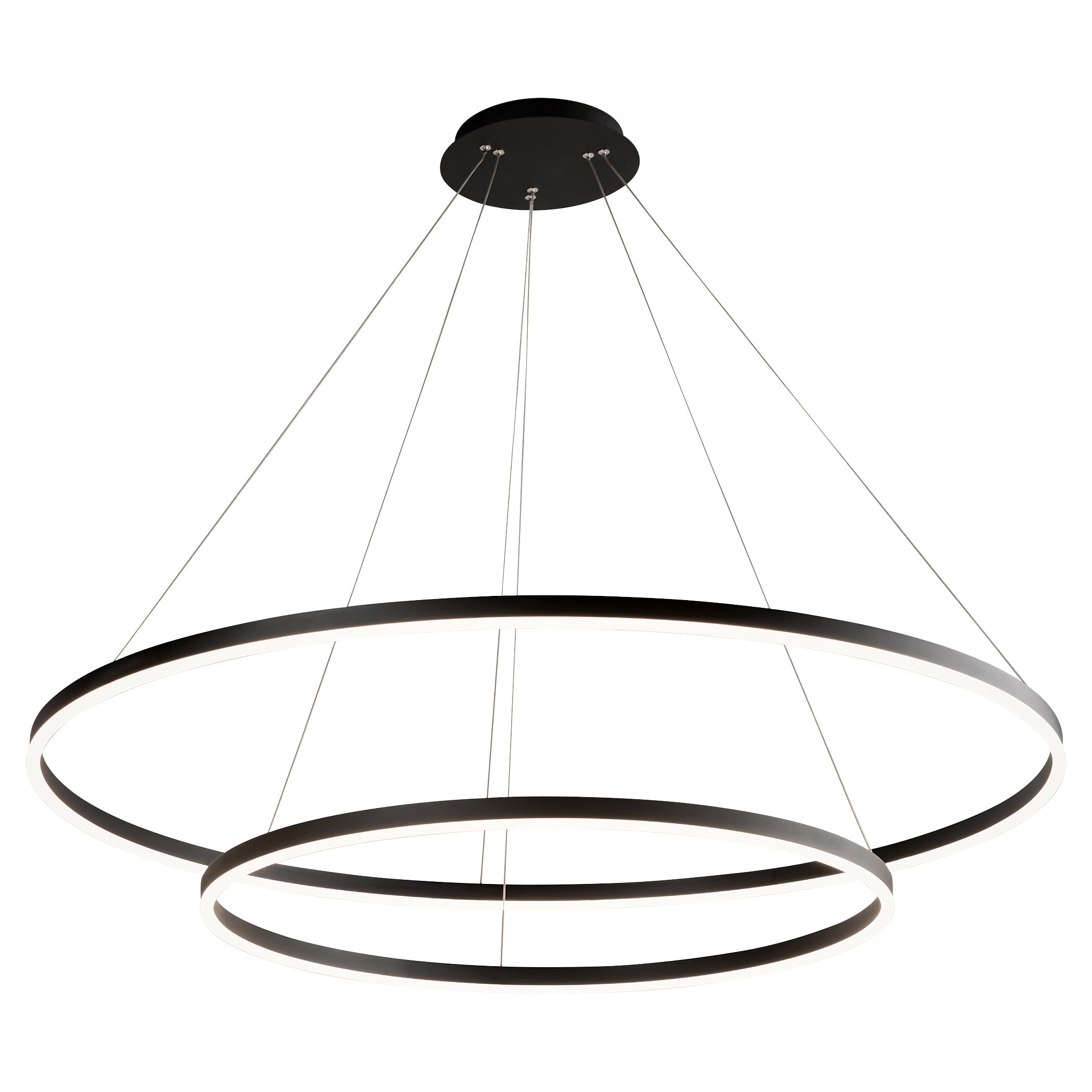 Oxygen Circulo 3-6548-15  48 Inch Modern Pendant - Black
