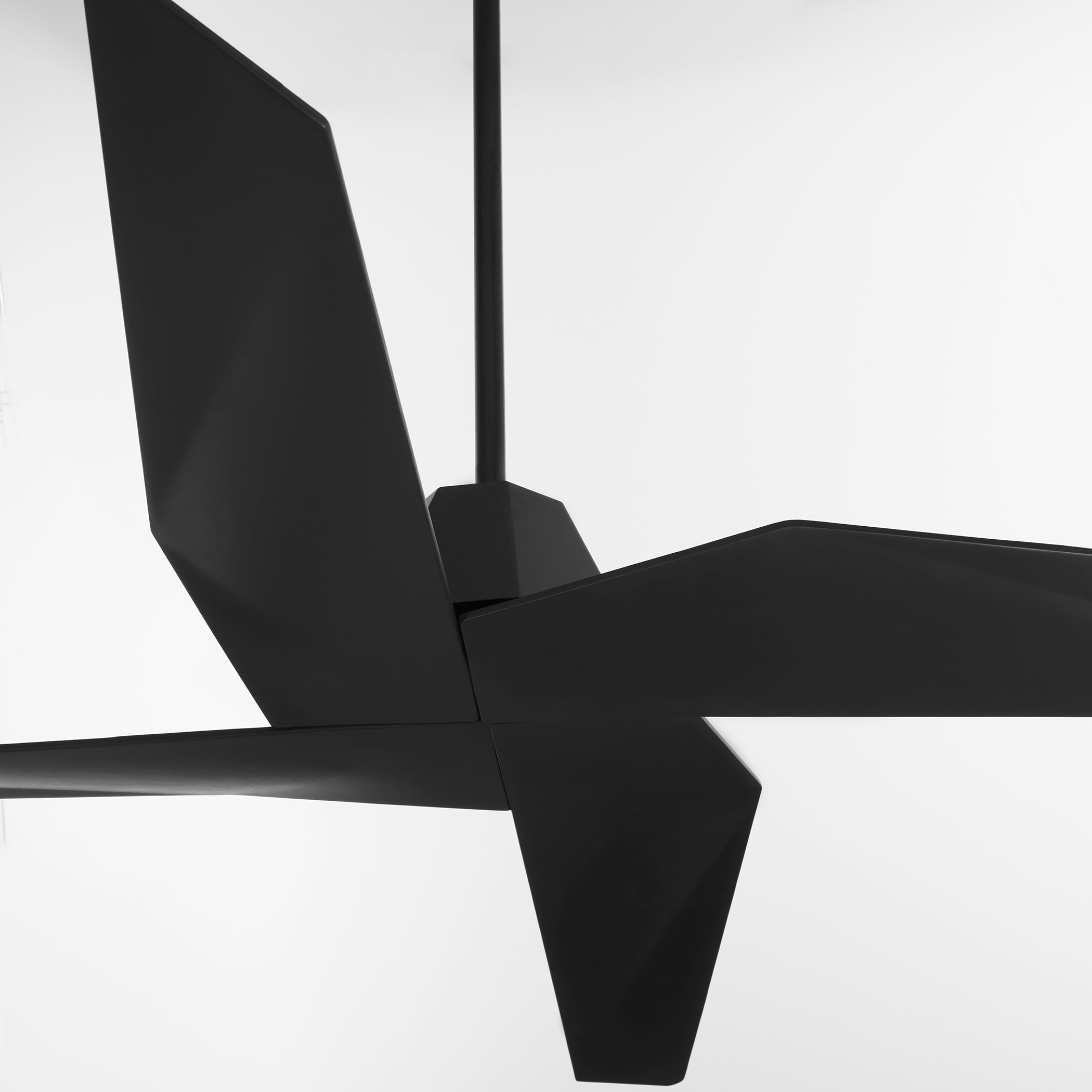 Oxygen Lighting METHOD 3-126-15 Smart Ceiling Fan, 60 inch, Wet Rated - Black, Matte Black