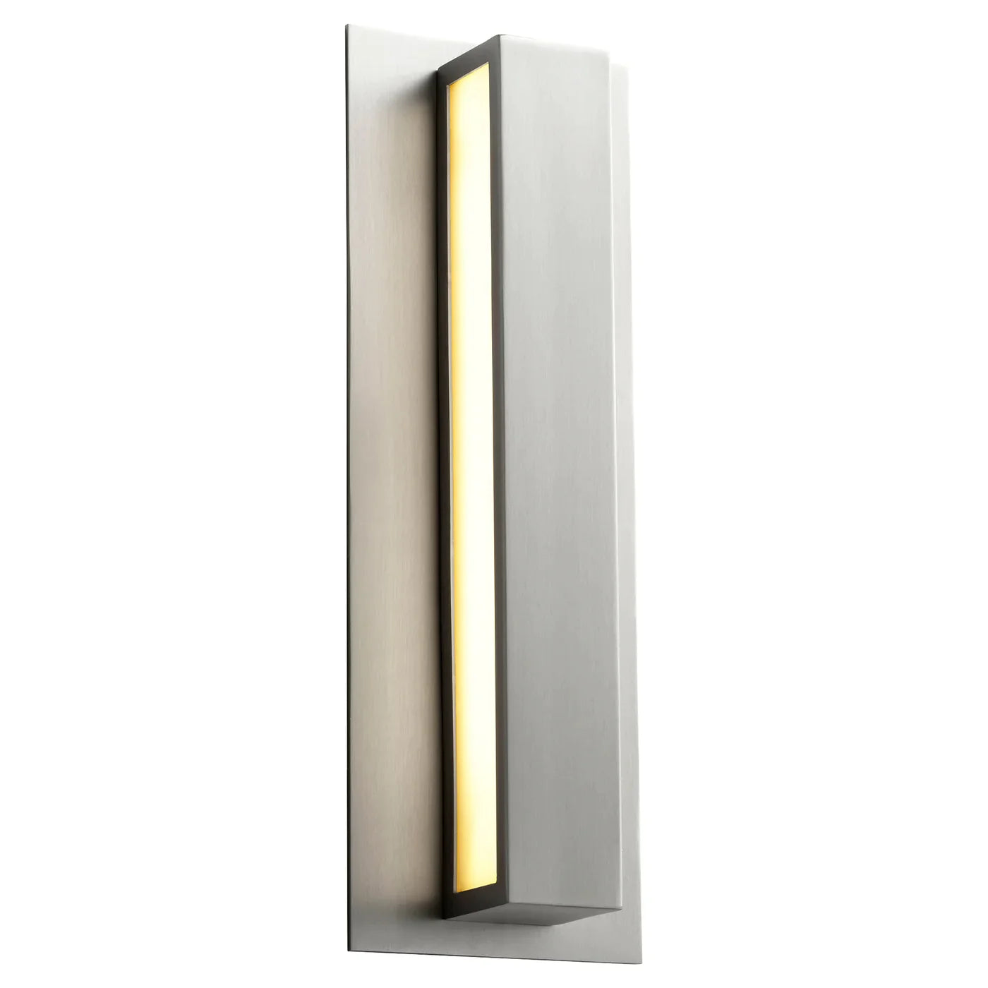 Oxygen Alcor 3-532-24 Wall Sconce LED Light Fixture, ADA Compliant - Satin Nickel