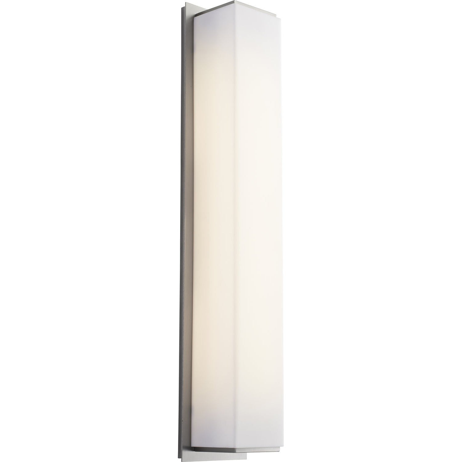 Oxygen Lighting FUSE 2-5134-24 LED Bath Vanity Light, 24 inch, 3000K, UL Damp Rated - Satin Nickel