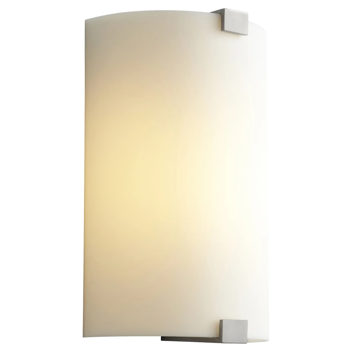 Oxygen Siren 3-563-224 LED Wall Sconce Light Fixture, ADA Compliant, Damp Rated - Satin Nickel