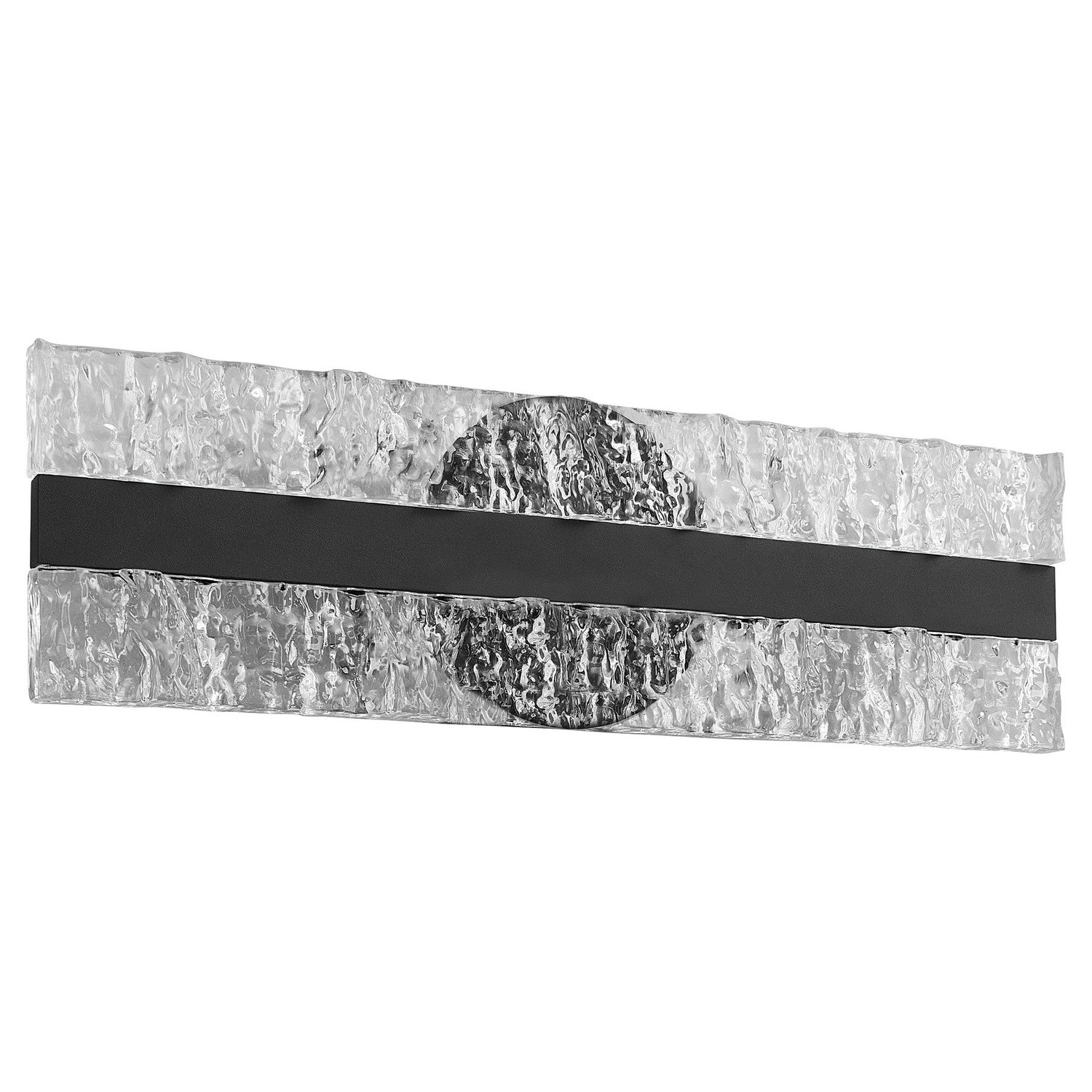 Oxygen Landon 3-420-15 Modern LED Wall Sconce, Dimmable - Black