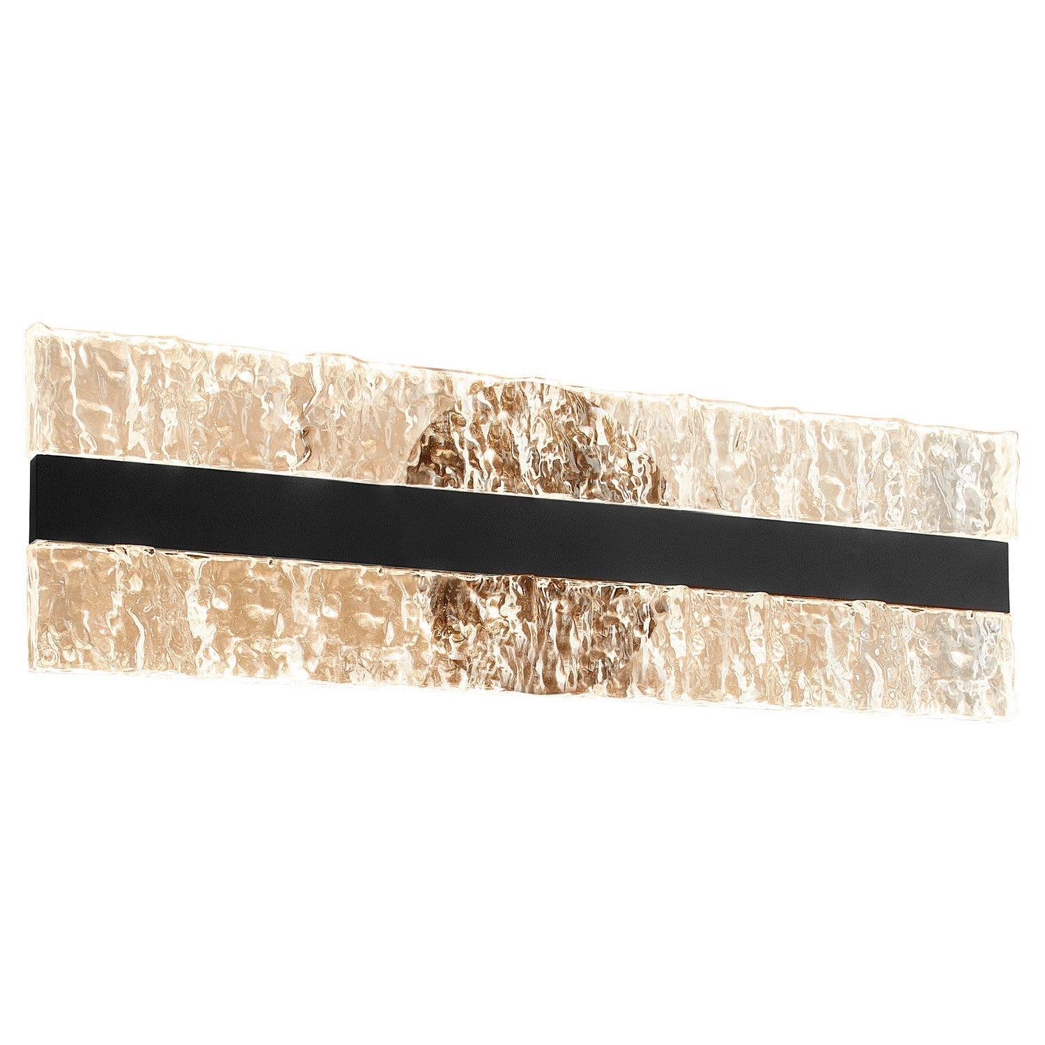 Oxygen Landon 3-420-15 Modern LED Wall Sconce, Dimmable - Black