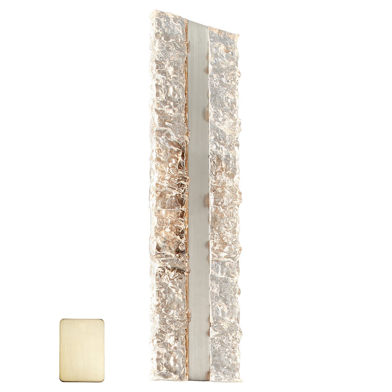 Oxygen Landon 3-420-40 Modern Sconce - Aged Brass