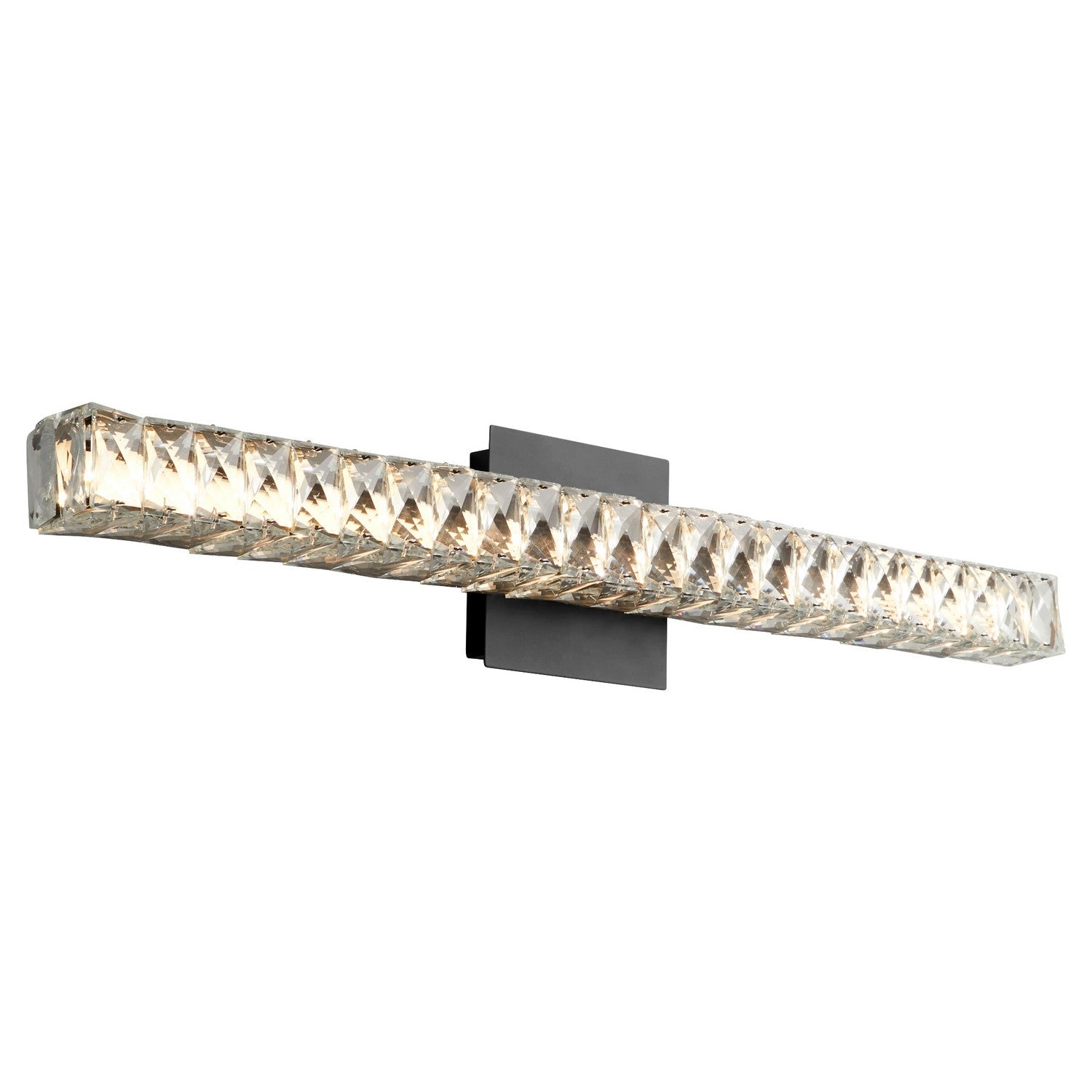 Oxygen Elan 3-574-15 Modern Vanity LED Wall Light Fixture - Black